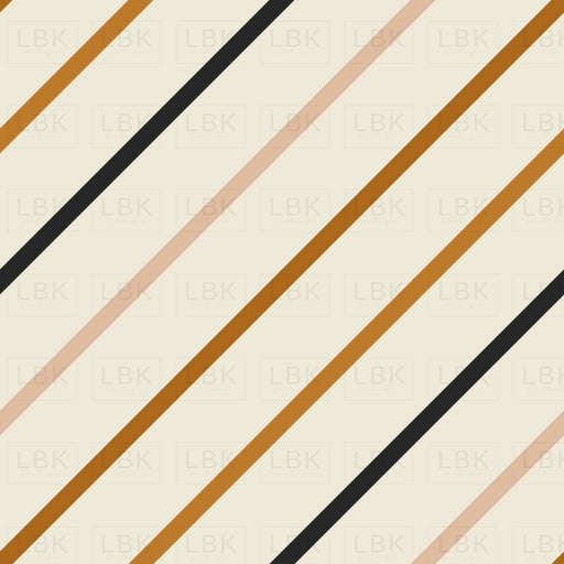 Diagonal Stripes With Blush Pink