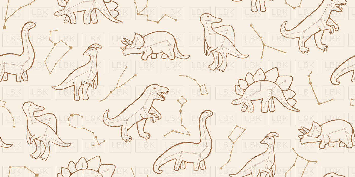 Dinosaur Constellations_Boho