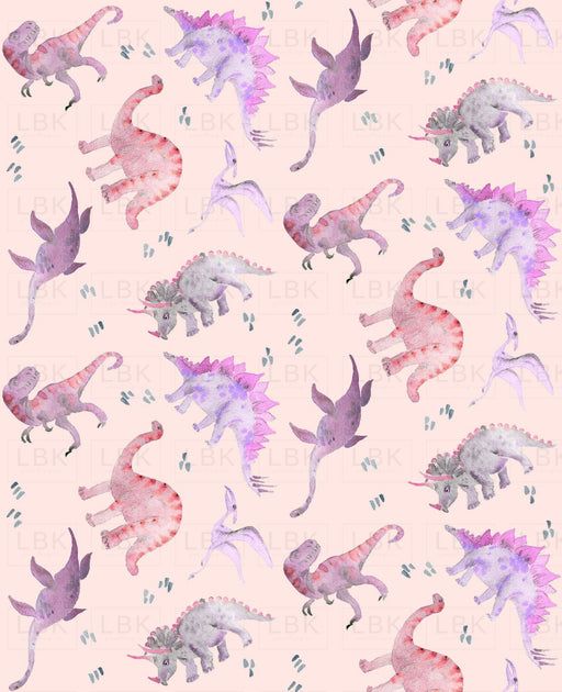 Dinosaur Pink Nondirectional