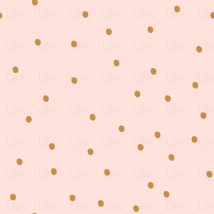 Dots in boho rose
