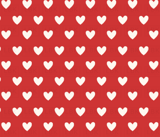 Dotted-Hearts-In-Red