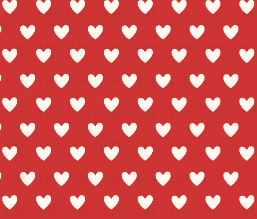 Dotted-Hearts-In-Red