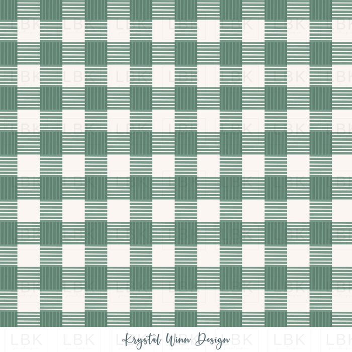 Down South Gingham Green