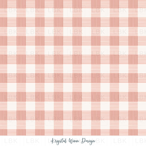 Down South Gingham Pink
