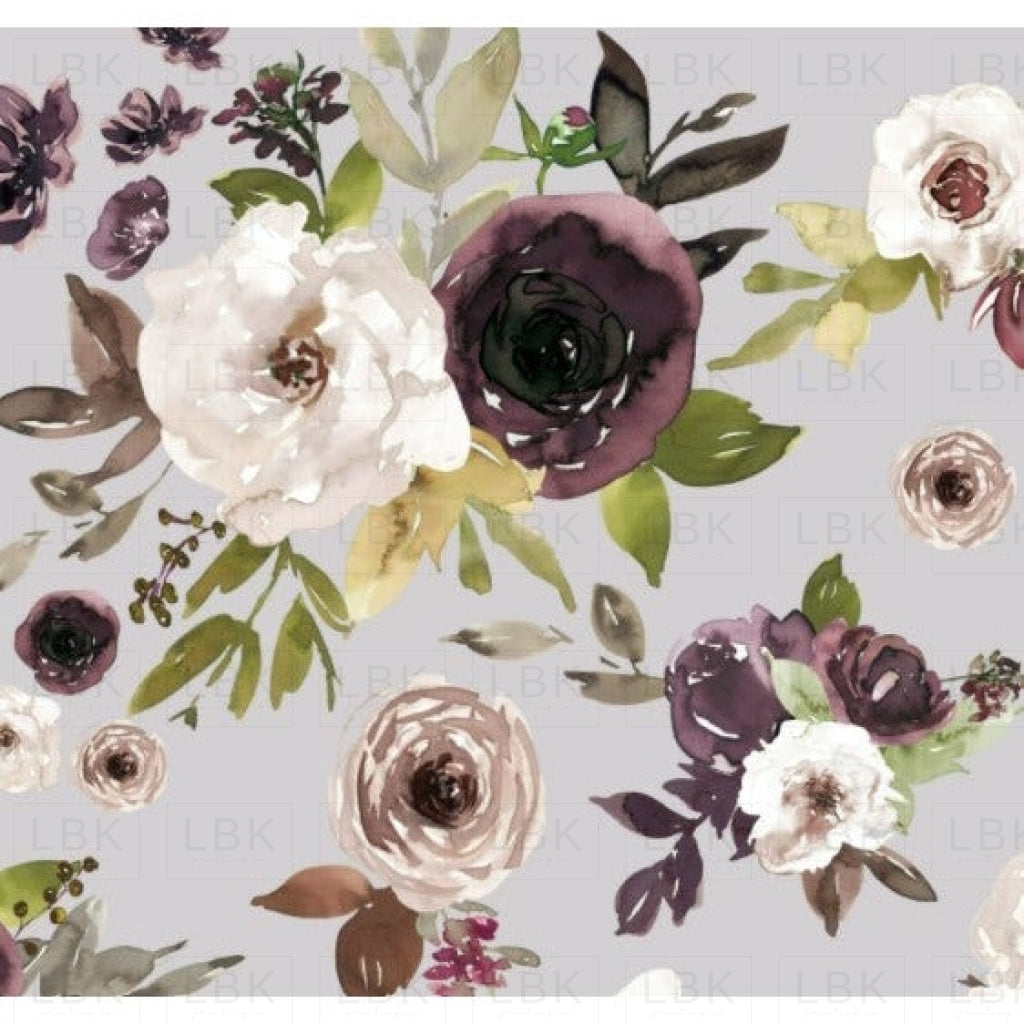 Dusty Plum Florals