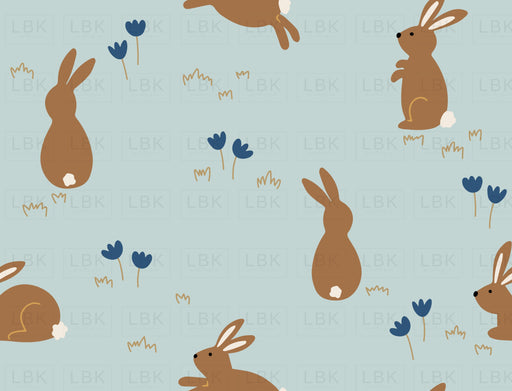 Easter Bunny Pale Blue