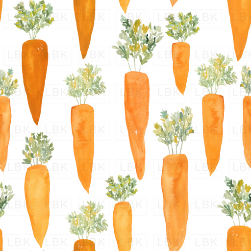 Easter Watercolor Carrots
