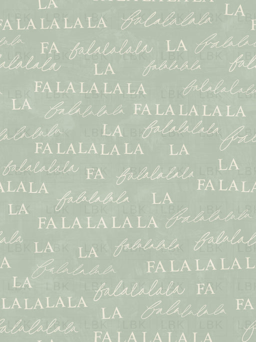 Falalala On Mint Green