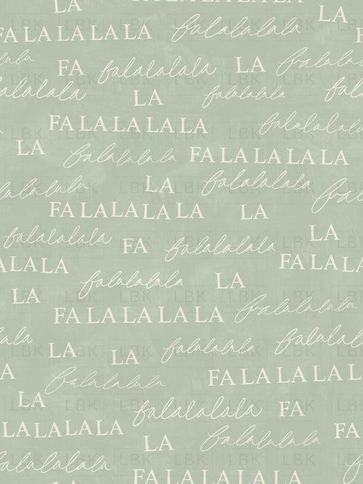 Falalala On Mint Green