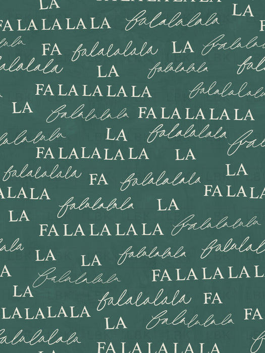 Falalala On Pine Green