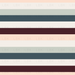 Fall Stripes Maroon Cream