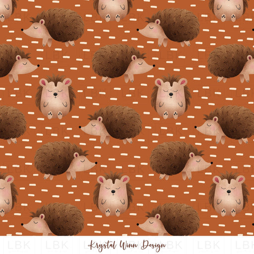 Fall Yall Hedgehogs Orange