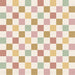 Festive Checker- Pink And Gold