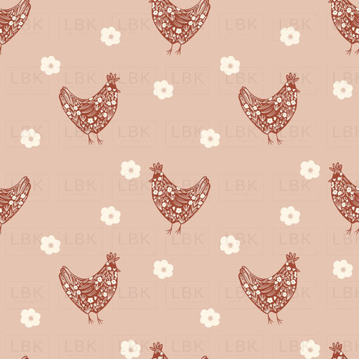 Floral Chicken