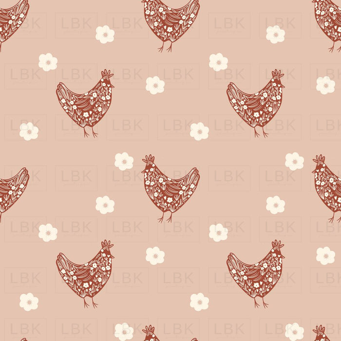 Floral Chicken