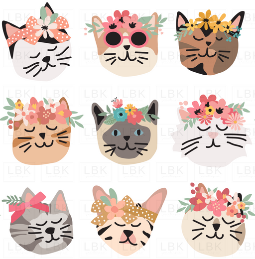 Flower Cats