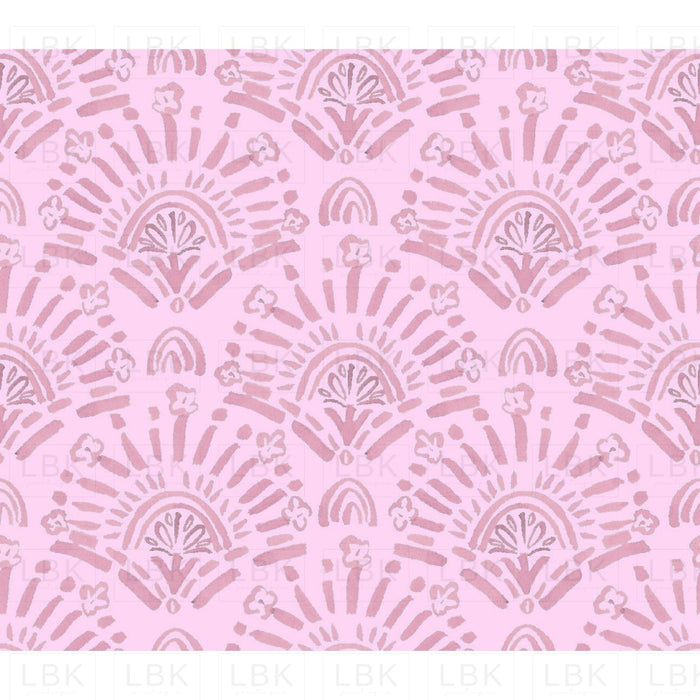 Flower Medallion Pink