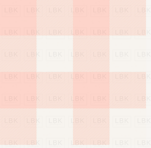 Forest And Frost Plaid Light Pink Cream