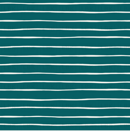 Forest And Frost Stripes Teal