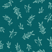Forest And Frost Winter Tonal Sprigs Teal