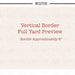 Full Yard Preview- Winter Wonderland Double Border- Floral