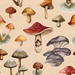 Fungi Fantasy Barely Beige