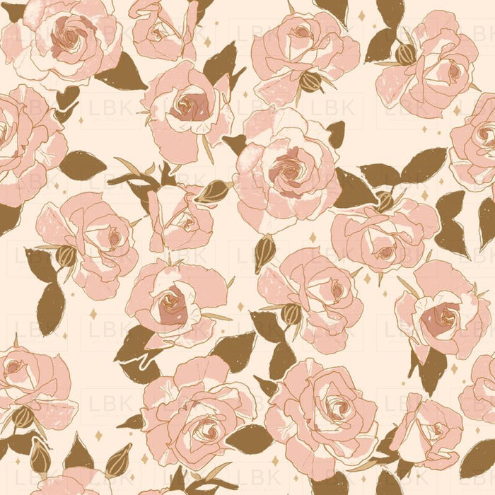 Garden Roses - Sepia