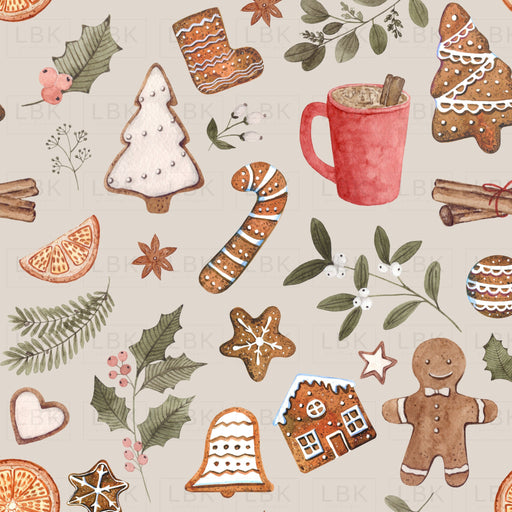Gingerbread Party On Wafer
