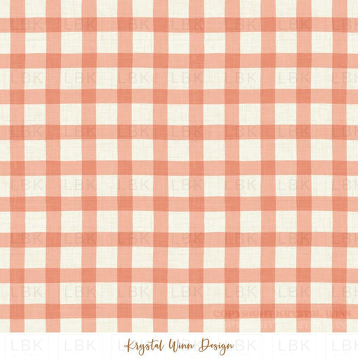 Gingham Coral