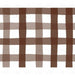Gingham In Chocolate Large