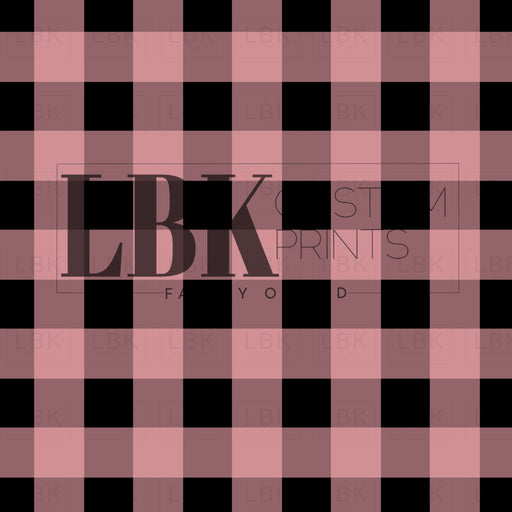 Gingham Pink
