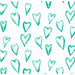 Hearts A Mess Teal Large