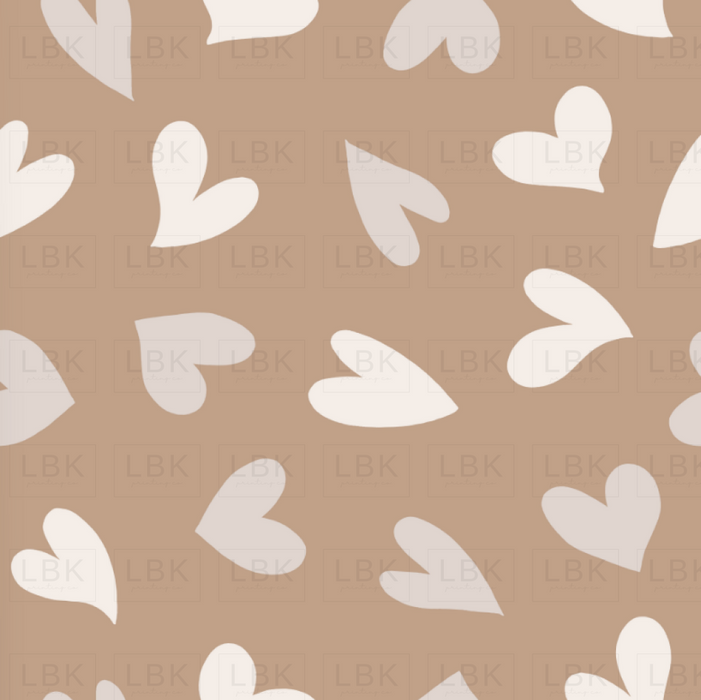 Hearts In Tan