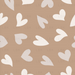 Hearts In Tan