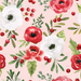 Holly And Pine Winter Floral Pink