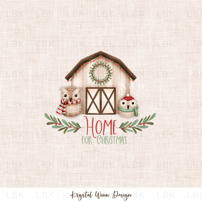 Home For Christmas Panel-