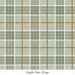 Home For Christmas Plaid Sage