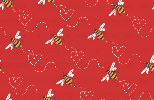 Honey-Bee-In-Red