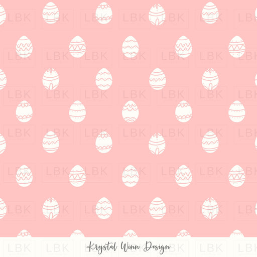 Hoppy Easter Egg Dot Peach