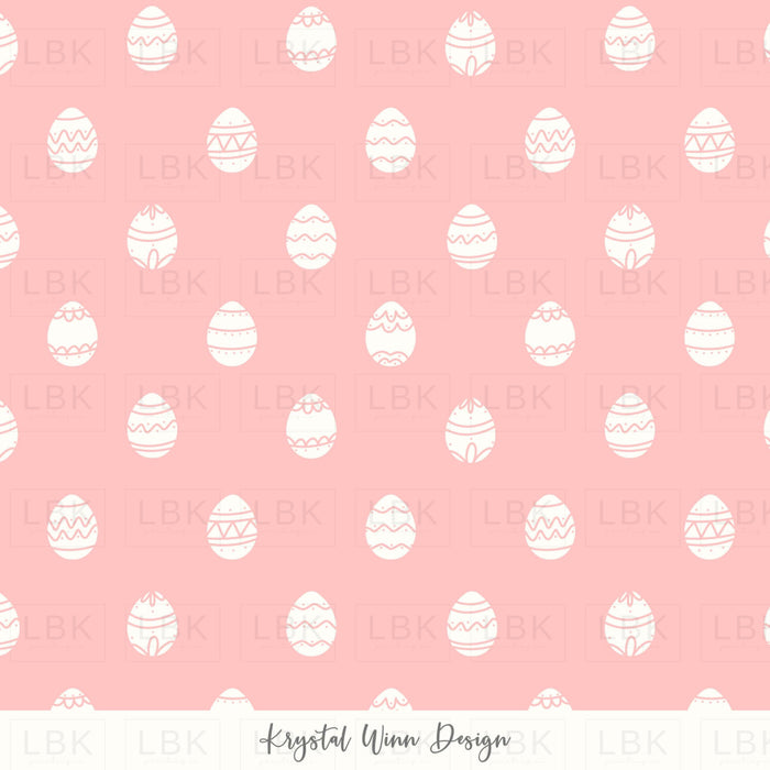 Hoppy Easter Egg Dot Peach