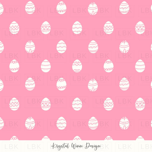 Hoppy Easter Egg Dot Pink