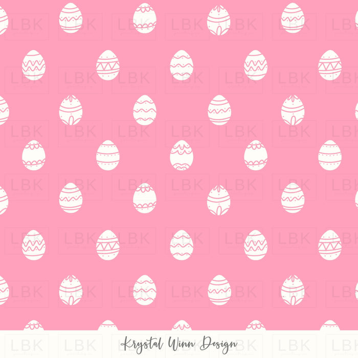 Hoppy Easter Egg Dot Pink