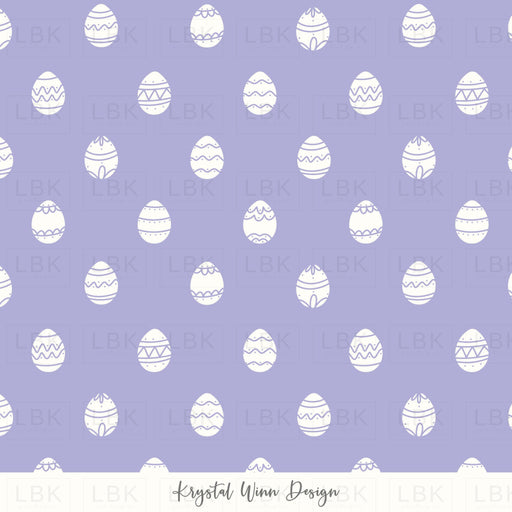 Hoppy Easter Egg Dot Purple