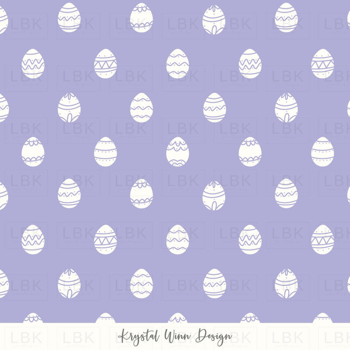 Hoppy Easter Egg Dot Purple