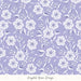 Hoppy Easter Tonal Floral Purple