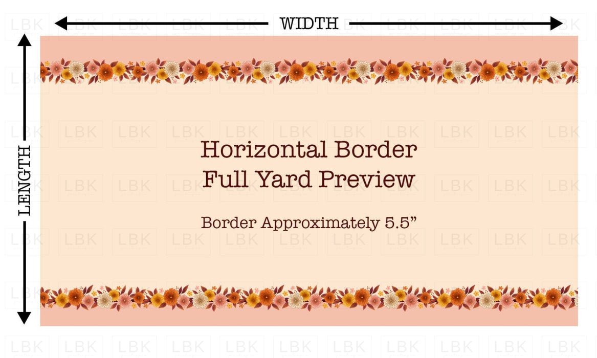 Horizontal Border Preview