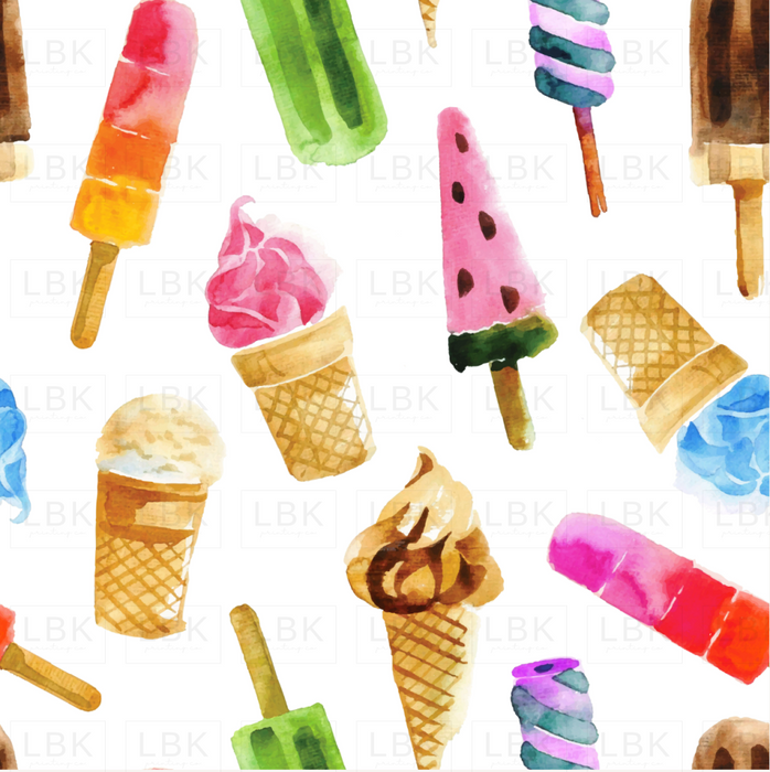 Ice Cream And Popsicles