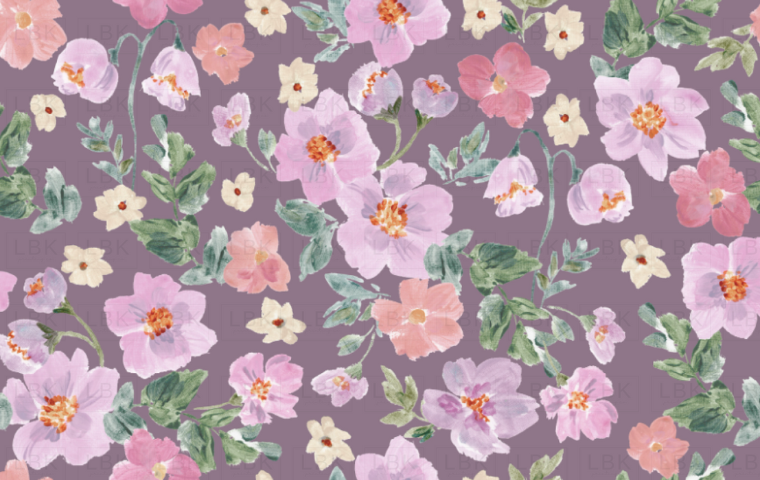 Ivy gardens in plum 24