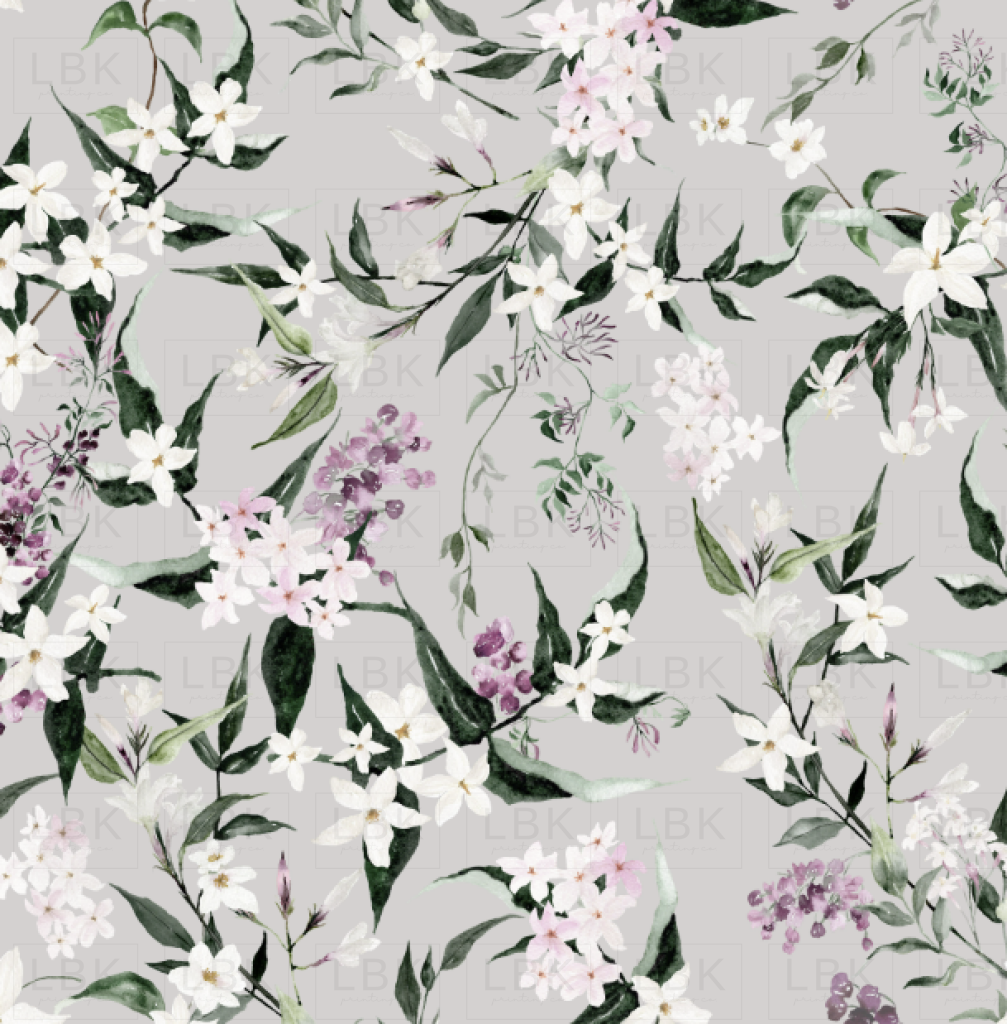 earl gray plant Jasmine Floral Vines on Earl Gray — LBK Printing Co