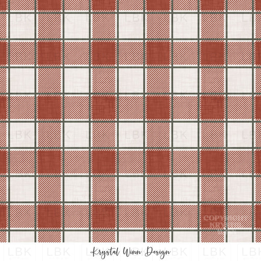 Jolly Plaid Red